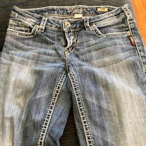 Silver Women’s Capris